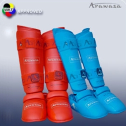 ARAWAZA fot- och benskydd - WKF-godkänd