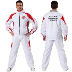 Lystrup Shotokan Karate Träningsdräkt inkl. logotyp, ryggtryck och namntryck