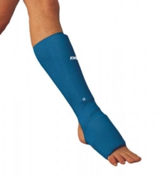 Elastisk Skinneben/Fod beskytter - Sort