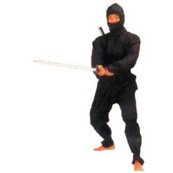 Ninja dragt - Sort