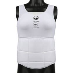 Body Protector PRO LADY Kampvest med brystbeskytter - uden skåle - WKF godkendt