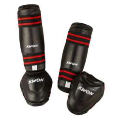 KWON TKD EVOLUTION Fod og Skinnebensbeskytter CE - Sort
