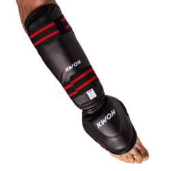 KWON TKD EVOLUTION Fod og Skinnebensbeskytter CE - Sort