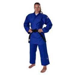 DANRHO ULTIMATE 750 IJF - Judo Gi - Slim-fit - Japansk vævning - Blå