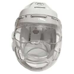 BESTSPORT Beskyttelseshjelm WKF med visir - WKF-godkendt til U14