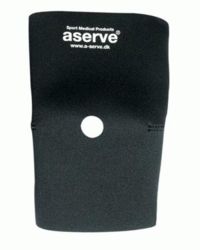 Knä armstödsbandage, neopren, öppet knä