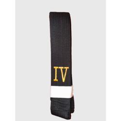 Grads brodering på Taekwondo bælte (Romertal)