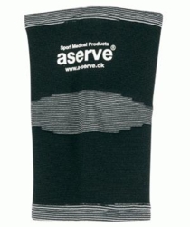 Elastiskt bandage i knä