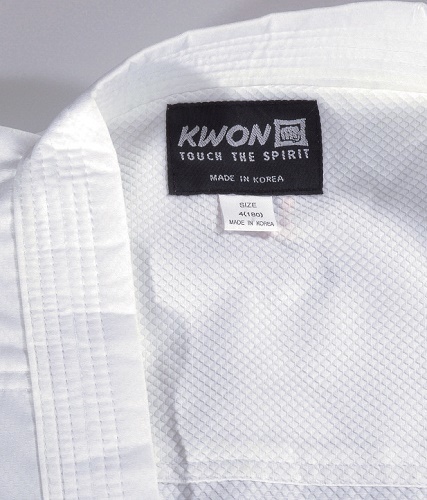 KWON KOUSOKU Super Slim-fit Kumite Karate gi - 4,5 oz. - WKF