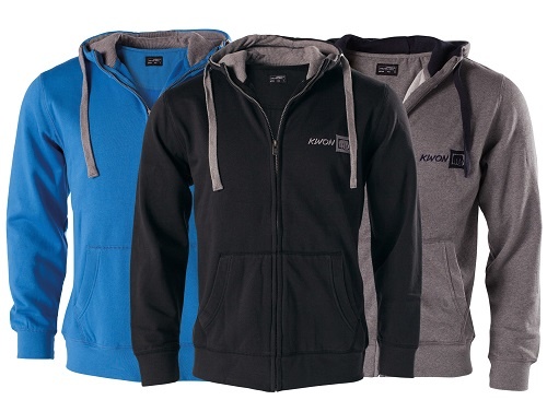 KWON Hoodie med dragkedja