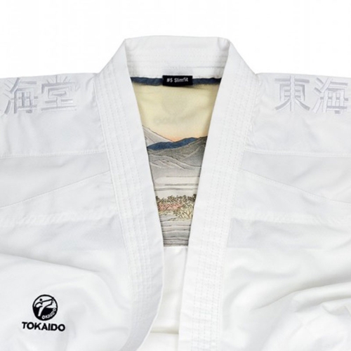 TOKAIDO KUMITE MASTER ATHLETIC (Slim Fit) karate gi - 3,5 oz. - WKF