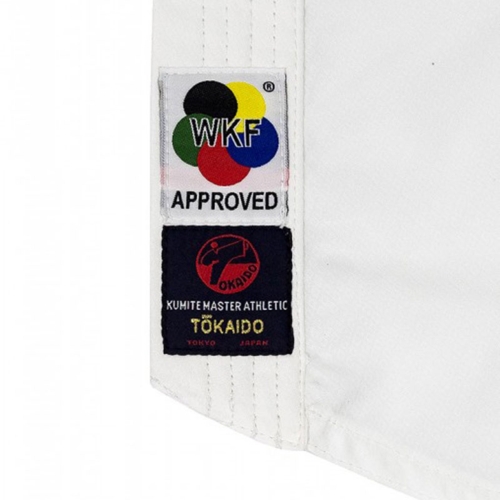 TOKAIDO KUMITE MASTER ATHLETIC (Slim Fit) karate gi - 3,5 oz. - WKF