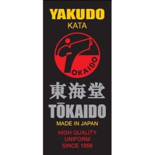TOKAIDO YAKUDO 躍動 &quot;TSA&quot; Kata Karate gi (logofri) - Gjord i JAPAN - 12 oz.