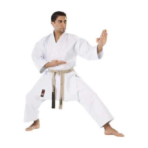 TOKAIDO YAKUDO 躍動 &quot;TSA&quot; Kata Karate gi (logofri) - Gjord i JAPAN - 12 oz.