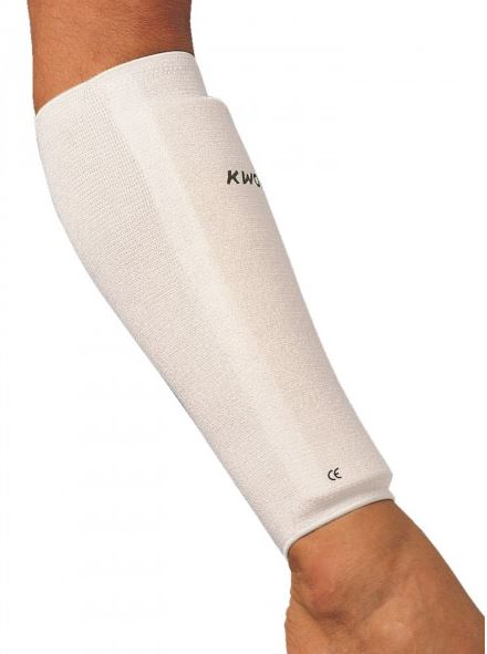 Elastiskt benskydd - Vit