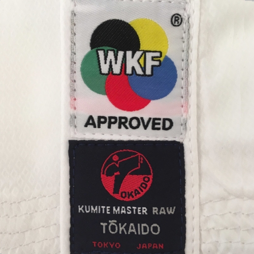 TOKAIDO KUMITE MASTER RAW (Regular Fit) karate gi - 3,5 oz. - WKF