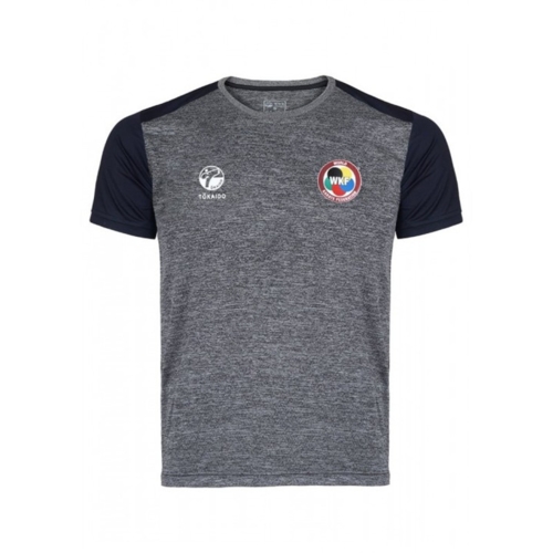 TOKAIDO TEAMTOKAIDO T-shirt herr med WKF-logga - Grå / Svart