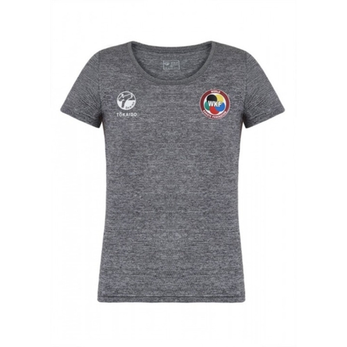 TOKAIDO TEAMTOKAIDO T-shirt för kvinnor med WKF-logga - Grå