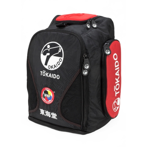 TOKAIDO MONSTER BAG PRO - Multifunktionsväska / ryggsäck - WKF - Svart / Röd