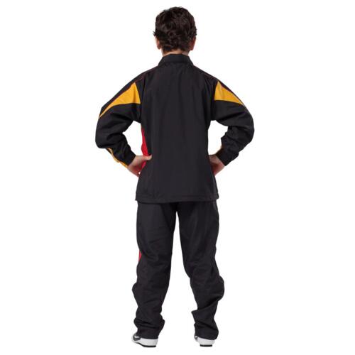 KWON Tracksuit PERFORMANCE MICRO - Svart / röd / gul