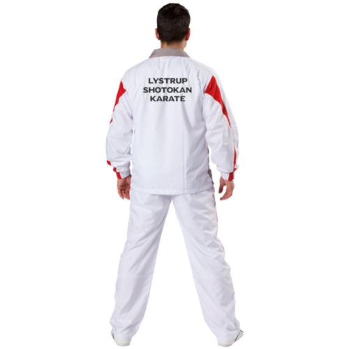 Lystrup Shotokan Karate Träningsdräkt inkl. logotyp, ryggtryck och namntryck