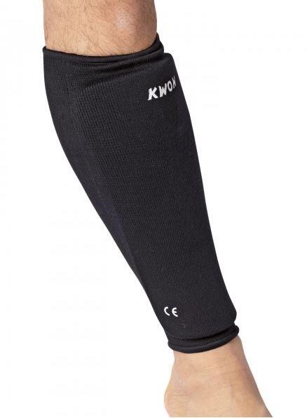 Elastisk Skinnebensbeskytter - Sort