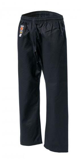 KWON TRADITIONEL Karate gi bukser - Sort - 8 oz.