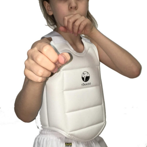 Kampvest U14 TOKAIDO - WKF-godkendt - 3,5 cm