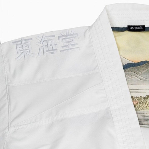 TOKAIDO KUMITE MASTER ATHLETIC (Slim Fit) karate gi - 3.5 oz. - WKF