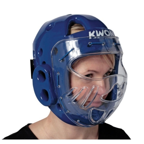 KWON Kampsportshjelm KSL med visir CE