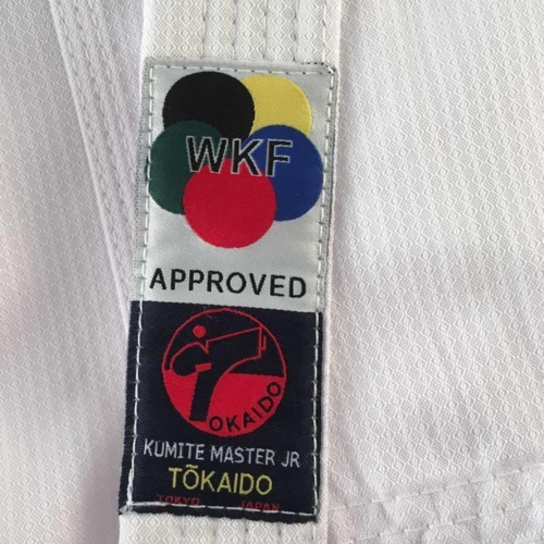 Rester - TOKAIDO KUMITE MASTER JUNIOR Karate gi - 5 oz - WKF UDGÅR