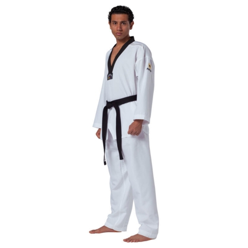 KWON "FIGHTLITE" Taekwondo dobok - m. sort revers - WT
