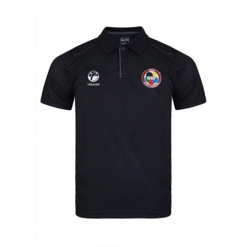 TOKAIDO TEAMTOKAIDO Poloshirt m/ WKF-logo - Sort