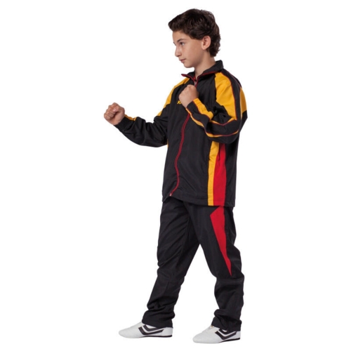 KWON Træningsdragt PERFORMANCE MICRO - Sort/rød/gul