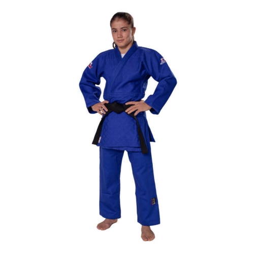 DANRHO ULTIMATE 750 IJF - Slim-fit - Judo Gi - Blå