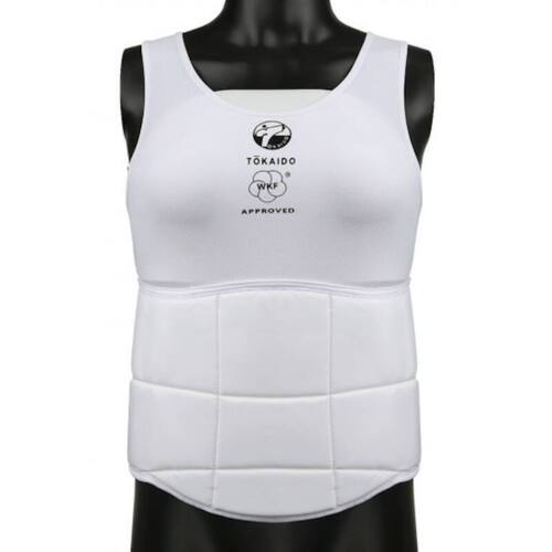 Body Protector PRO LADY Kampvest med brystbeskytter - uden skåle - WKF godkendt