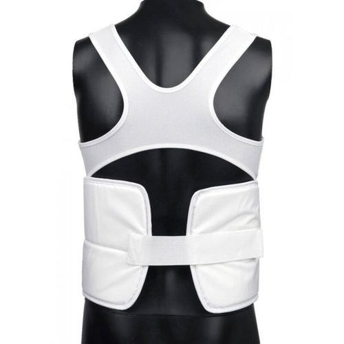 Body Protector PRO LADY Kampvest med brystbeskytter - uden skåle - WKF godkendt