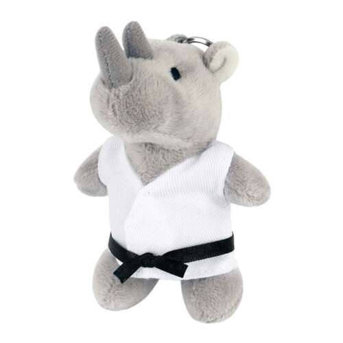 Nøglering med bamse ca. 8 cm