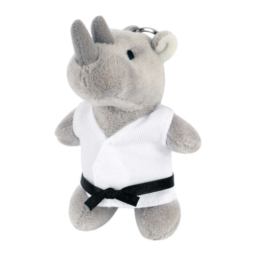 Nøglering med bamse ca. 8 cm