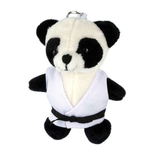 Nøglering med bamse ca. 8 cm