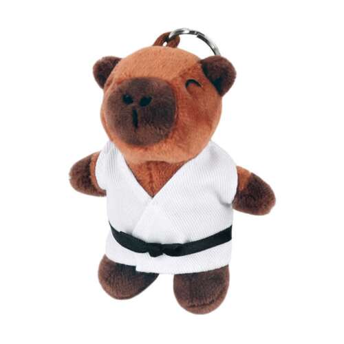 Nøglering med bamse ca. 8 cm
