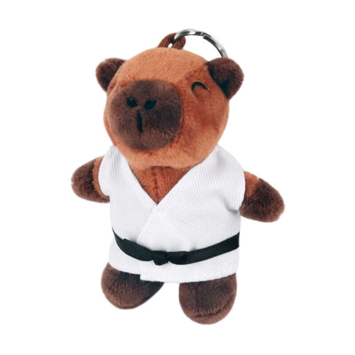 Nøglering med bamse ca. 8 cm