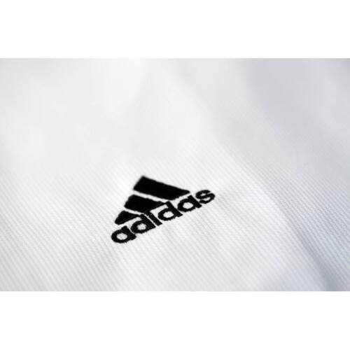 Adidas "ADI-Club 3-stripes" Taekwondo dobok - hvid krave