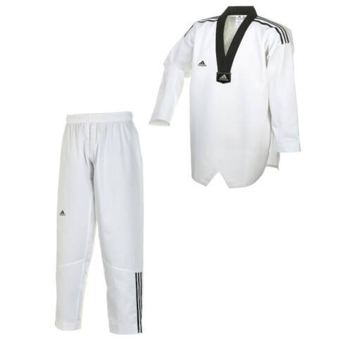 Adidas "ADI-Club 3-stripes" - Taekwondo dobok - sort krave
