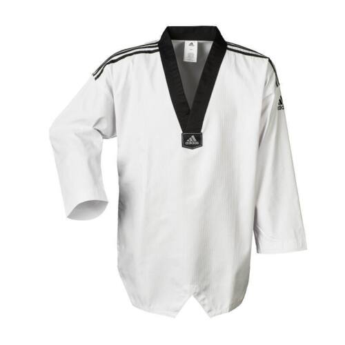 Adidas "ADI-Club 3-stripes" - Taekwondo dobok - sort krave