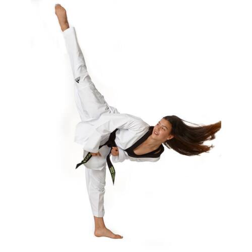 Adidas "FIGHTER" Taekwondo dobok - uden striber - WT