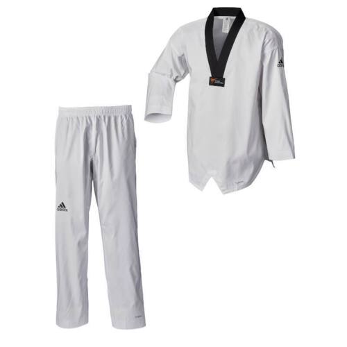 Adidas "ADI-Fighter Eco WT" Taekwondo dobok - sort krave - WT