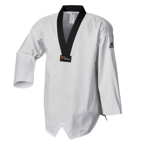 Adidas "ADI-Fighter Eco WT" Taekwondo dobok - sort krave - WT