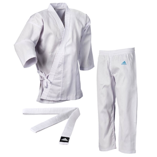 Adidas "BASIC" begynder karate gi - 7 Oz - WKF