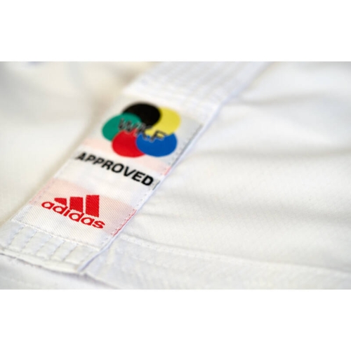 Adidas "AdiLight DNA" - Red Premier League Kumite Karate Gi - 4 Oz. - WKF - K192